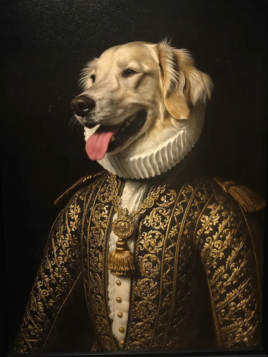 An imagined moment, made into a portrait
